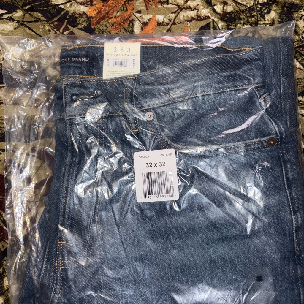 Lucky Brand Mens Denim Relaxed Jeans